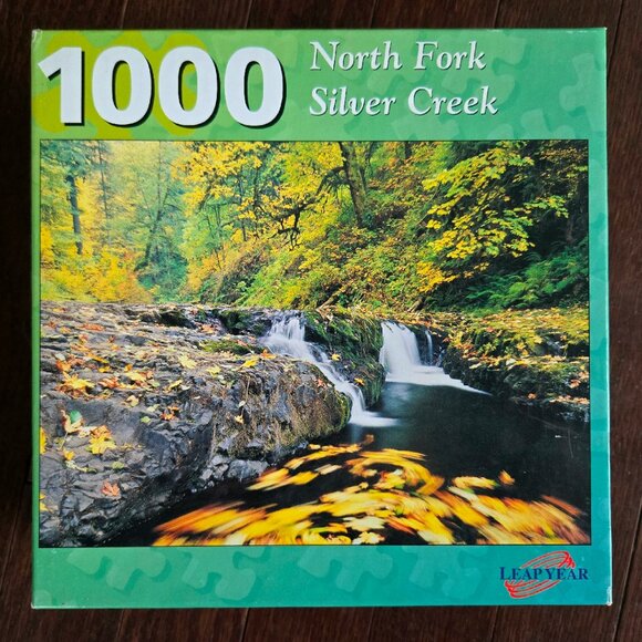 North Fork Silver Creek, 1000 piece puzzle, Leap Year - Picture 1 of 4